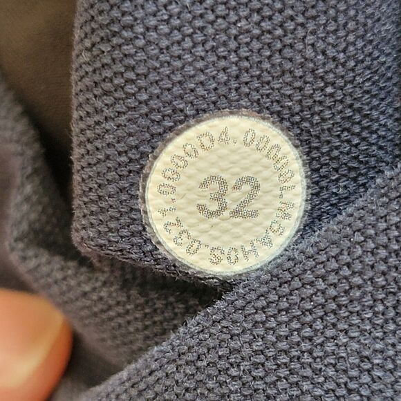 Lululemon Mens 32X27 True Navy ABC Crop Pant Relaxed Utilitech Stretch Casual - Picture 9 of 14